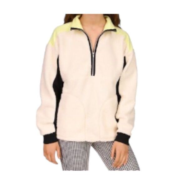 Sanctuary Fireside Colorblocked Popover Natural Small NWT - Picture 1 of 1